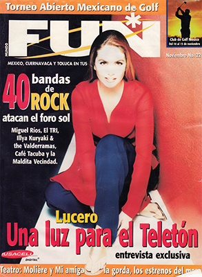 lucero revista FUN 1998